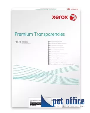Írásvetítőhöz fólia A4 színes lézernyomtatóba, fénymásolóba Xerox 50 ív