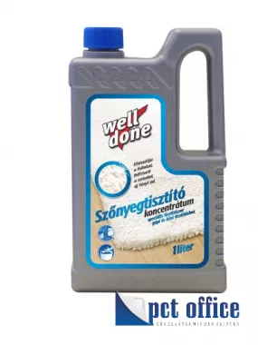 Szőnyegtisztító Well Done 1 L koncentrátum