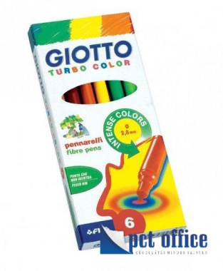 Filctoll készlet 6 db-os Turbo Color Giotto