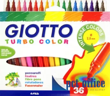 Filctoll készlet 36 db-os Turbo Color Giotto