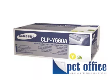 Toner Samsung Clp 610/660 K660B 2K Yellow Eredeti
