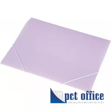 Gumipántos mappa 15 mm PP A4 Panta Plast pasztell lila