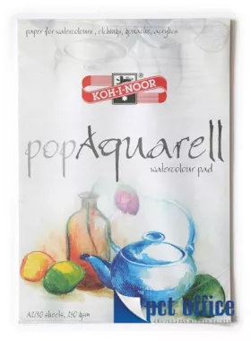 Vázlatfüzet A2 Aquarell 10 lap PopAquarell KOH-I-NOOR