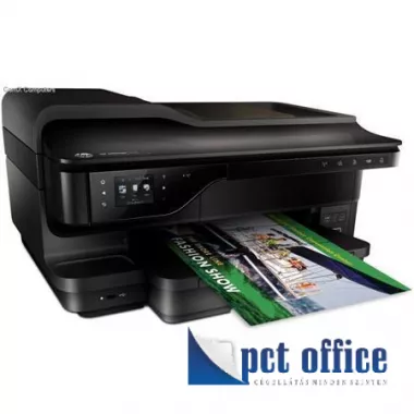 Nyomtató, tintasugaras, színes, multifunkciós, hálózat, wireless, fax, ADF, A3, HP OfficeJet 7612A