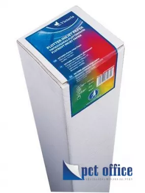 Plotterpapír tintasugaras A3 297 mm x 90 m x 50 mm 90g Victoria