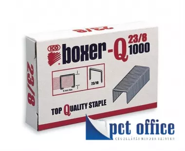 Tűzőgépkapocs 23/8 Ico Boxer-Q