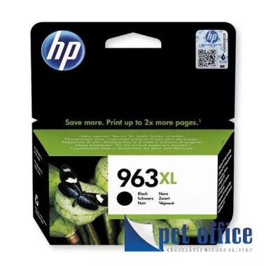 Tintapatron Hp 963XL 3JA30AE Black Eredeti