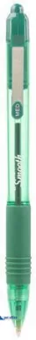 Golyóstoll nyomógombos Zebra Z-Grip Smooth 0,7 mm Zöld
