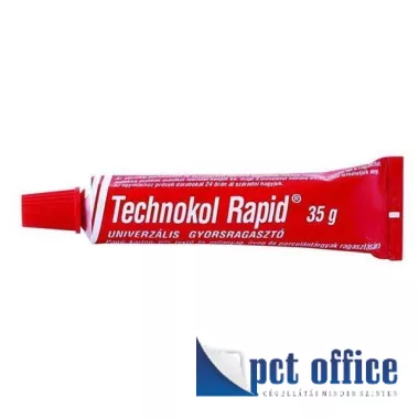 Ragasztó folyékony 35 gr Technokol Rapid Piros
