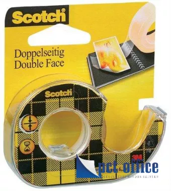 Cellux 12 mm x 6,3 m / Scotch 3M kétoldalas adagolón