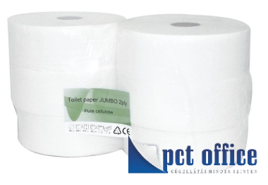 Wc papír Maxi 26 cm 2 rétegű fehér Smile, 100% cellulóz 255 fm.