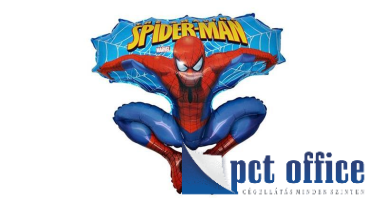 Lufi Fóliás Forma 70 cm Spiderman/Pókember kék