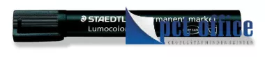 Alkoholos marker Staedtler Lumocolor 350 2-5 mm vágott Fekete