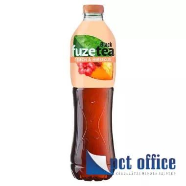 Üdítőital, szénsavmentes, 1,5 l, FuzeTea, őszibarack