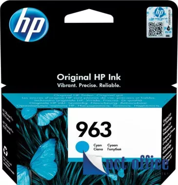 Tintapatron Hp 963 3JA23AE Cyan Eredeti