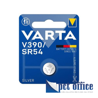 Elem Varta gombelem Ezüst-oxid ipari V390