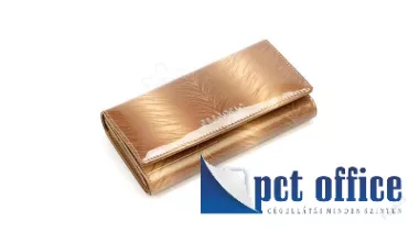 Pénztárca lakkbőr patentos Gregorio FF-102