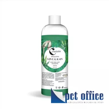 Folyékony szappan 750 ml Charlotte Love&Rain utántöltő