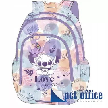 Iskolatáska, hátitáska Cool Pack Prime 23 L Disney Core Stitch Pasztell - 025885