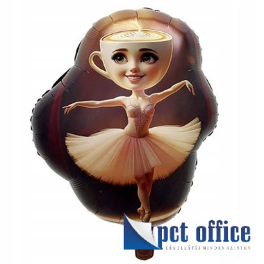 Lufi Fóliás Forma 49x61,5 cm Ballerina Cappuccina