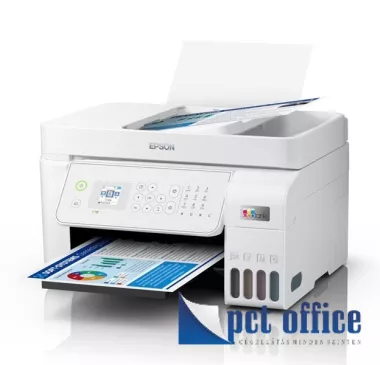 Nyomtató, tintasugaras, színes, multifunkciós, Epson EcoTank ITS L5316 ADF, Wireless, simatetős