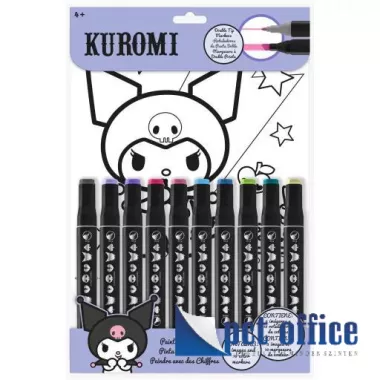 Színező szett számos + filctoll Hello Kitty Kuromi