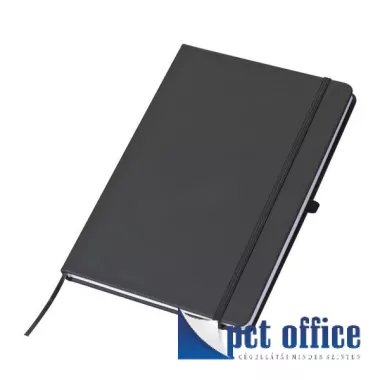 Notesz A6 gumis 160 lapos, vonalas
