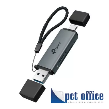 Memóriakártya Olvasó TP-LINK UA430D USB 3.0 Type-C&A to SD & microSD 3.0 USB Type-C