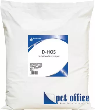 Mosópor fertőtlenítő, ipari, D-Hos /Főmosó/ 20 kg